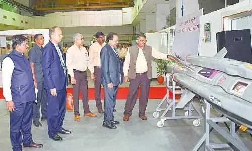 Hyderabad: Ajay Bhatt flags off indigenous Astra Missile supply to IAF