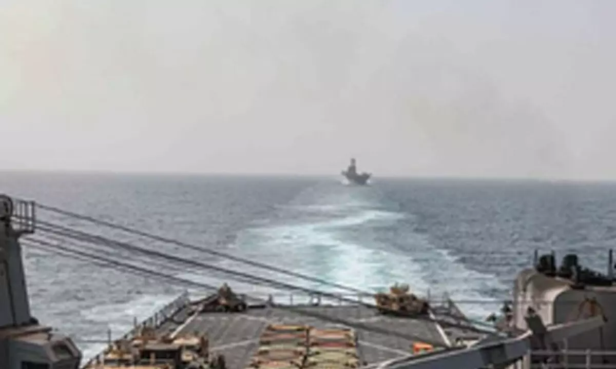 Houthis claim responsibility for attacking US ship in Gulf of Aden