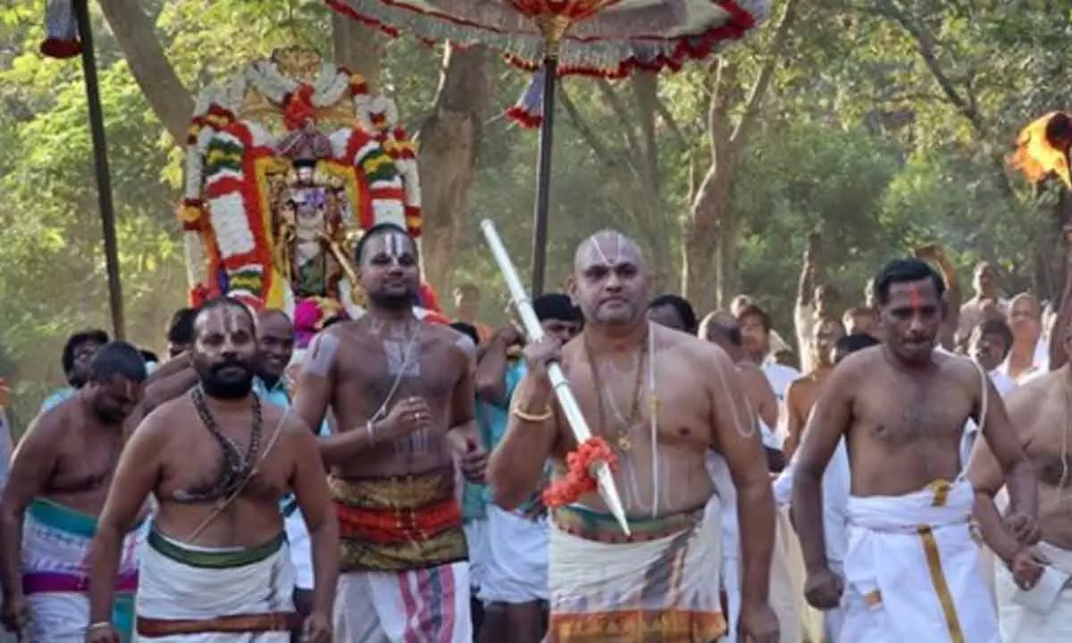 Andhra Pradesh: Srivari Parveta festival to be held today in Tirumala