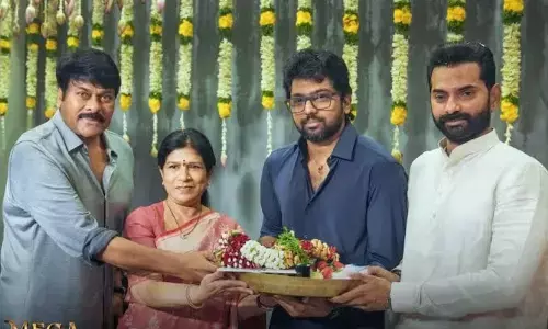 Mega156 titled as Viswambhara,  film to hit screens next Sankranthi