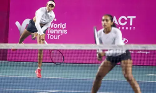 Rashmikaa-Vaidehi pair advance to quarterfinals at ITF Women’s Open
