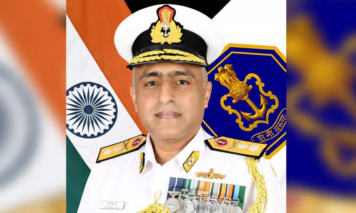 Rear Admiral Shantanu Jha assumes the appointment of Chief Staff Officer (Operations) at the Headquarters, ENC