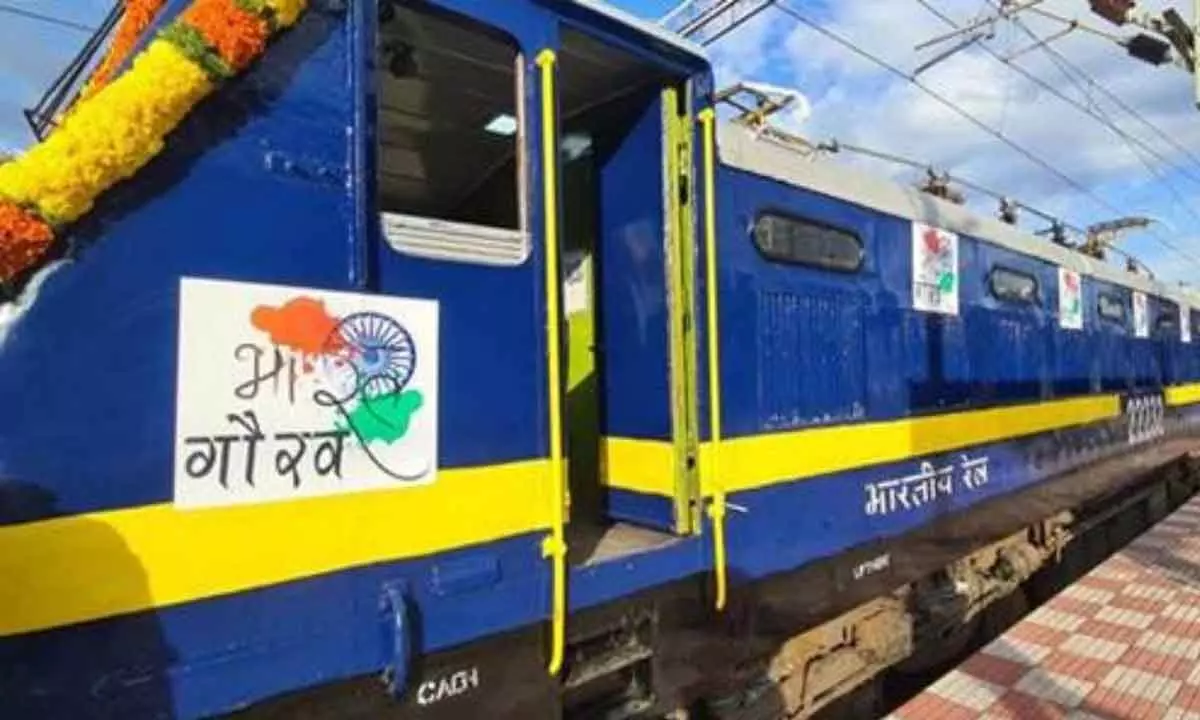 ‘Bharat Gaurav’ trains undertake 172 trips carrying over 96,000 tourists