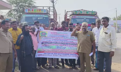 Valmiki Driver Association in Kadiri town raise concerns on GO 106