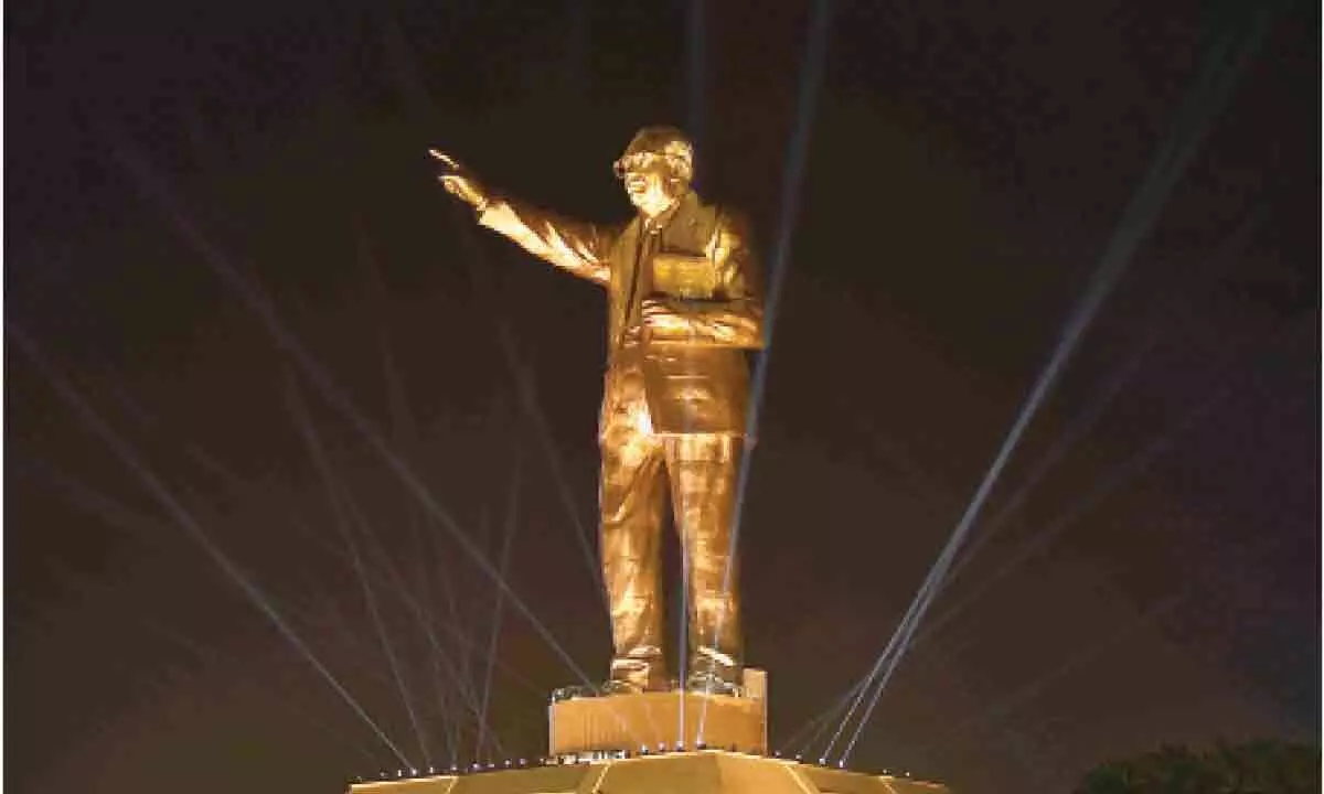 Vijayawada: CM Y S Jagan Mohan Reddy to unveil towering statue of Babasaheb