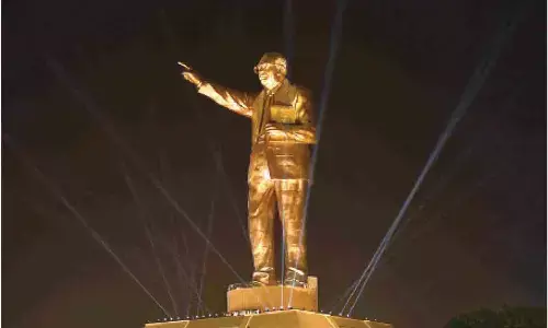 Vijayawada: CM Y S Jagan Mohan Reddy to unveil towering statue of Babasaheb