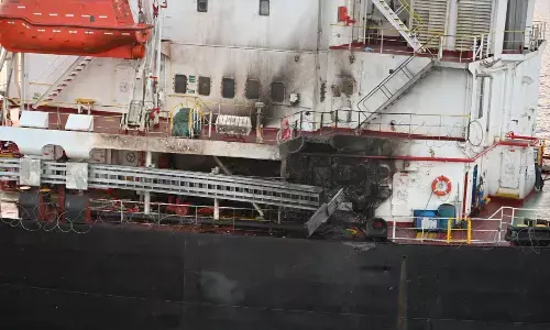 INS Visakhapatnam responds to drone attack swiftly