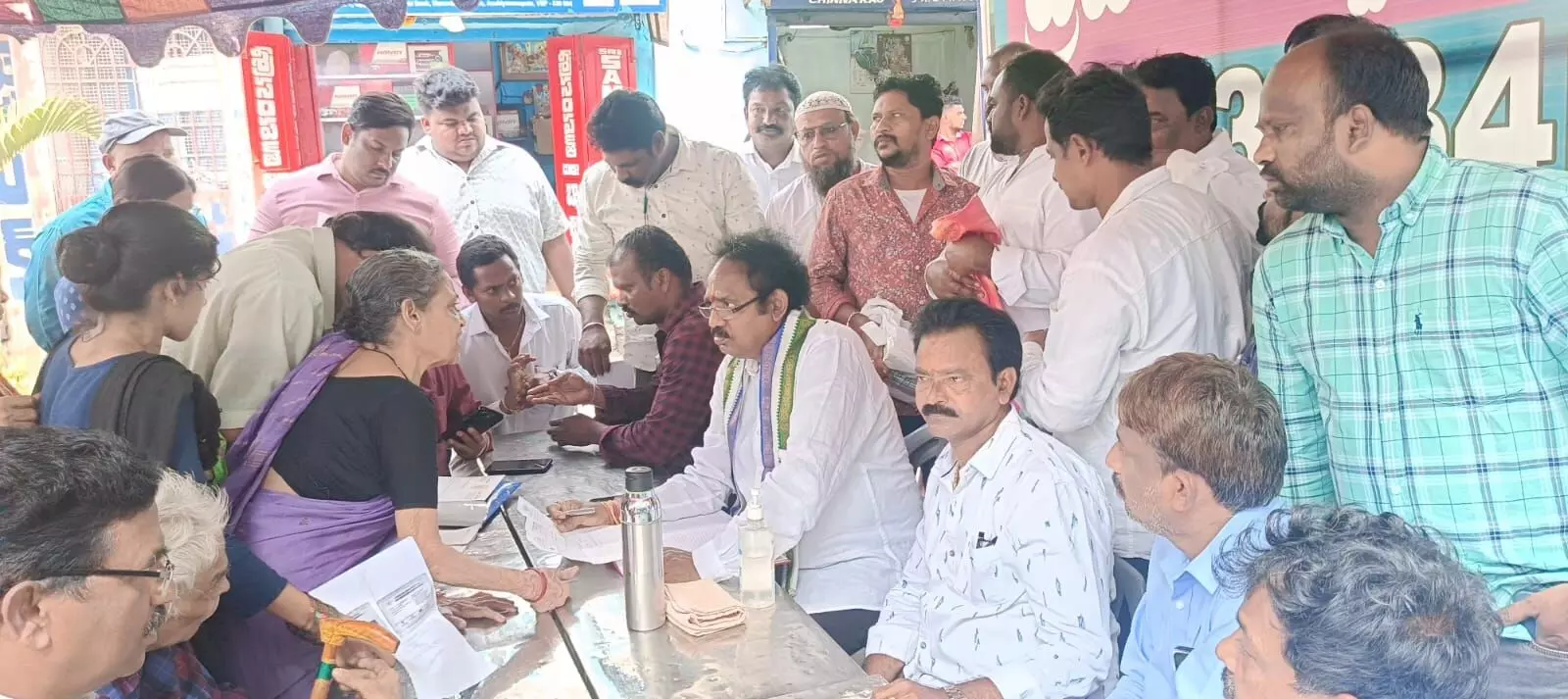 Visakha South Constituency MLA holds Praja Darbar
