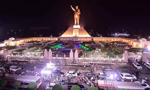 Andhra Pradesh: Worlds Largest Statue of BR Ambedkar by CM Jagan to unveil 125-ft