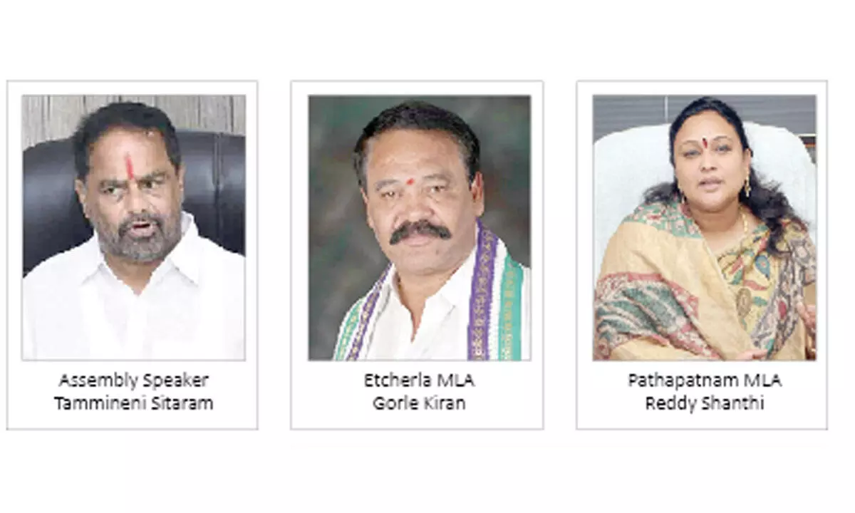 Fate of YSRCP MLAs in 3 seats yet to be decided