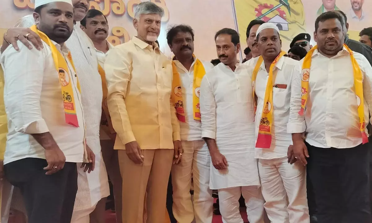 Valmiki Educational Institutions head Pawan Kumar Reddy joins TDP