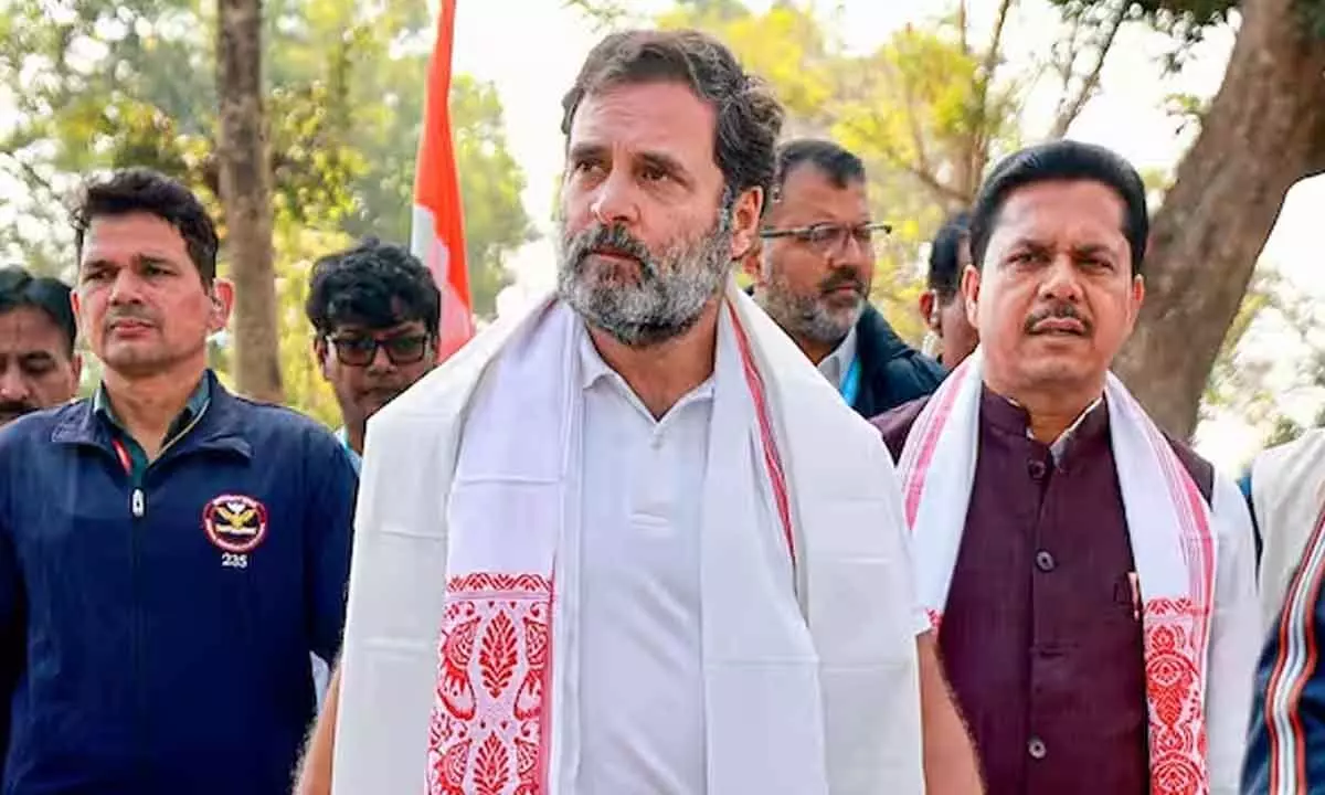 Rahul Gandhi Faces Obstruction In Visiting Srimanta Sankardevas Birthplace In Assam