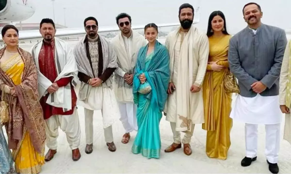 Film celebrities’ graces Ayodhya Ram Mandir inauguration
