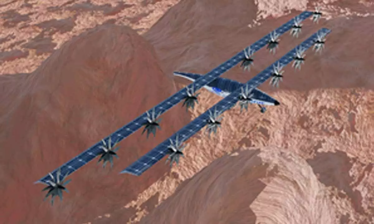 NASA proposes new solar powered airplane concept to explore Mars