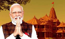 Shortly PM to arrive at Ramjanmabhoomi in short time now. Shortly PM to arrive at Ramjanmabhoomi in short time now.