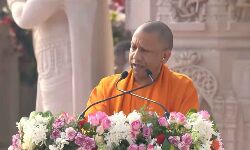 CM Yogi welcomed the dignitaries and the people from across the country who attended the ceremony and congratulated for the Ram Lalla Temple and consecrated of Idol