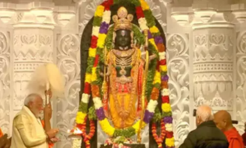 PM Modi breaks 11-day fast after Pran Pratishtha of temple