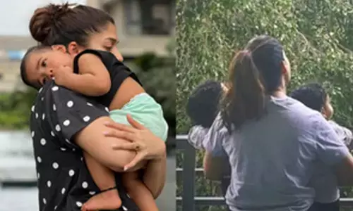 Nayanthara shares affectionate picture with sons Uyir & Ulgham