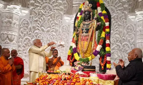 Ram aa gaye, says PM Modi after ceremony