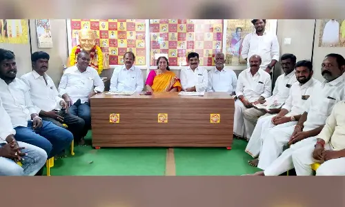 TDP leader Savithamma fumes over firing if Anganwadi workers, says should defeat YSRCP