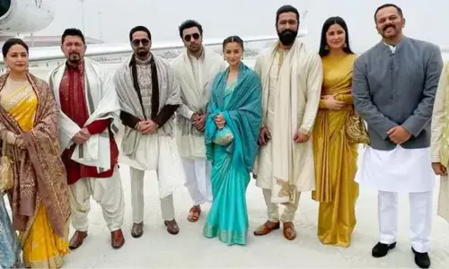 Film celebrities’ graces Ayodhya Ram Mandir inauguration