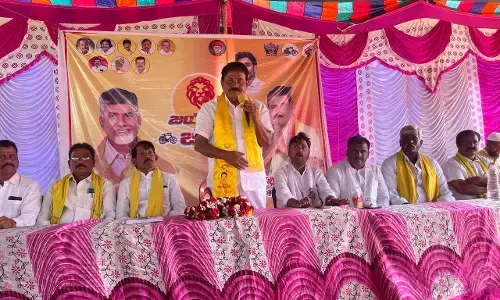 Palle Raghunath Reddy organises bike rally as part of Jayaho BC in Krishnapuram