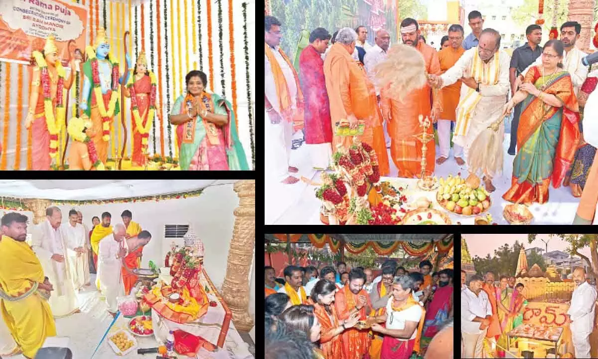 Telangana State celebrates Lord Ram temple consecration