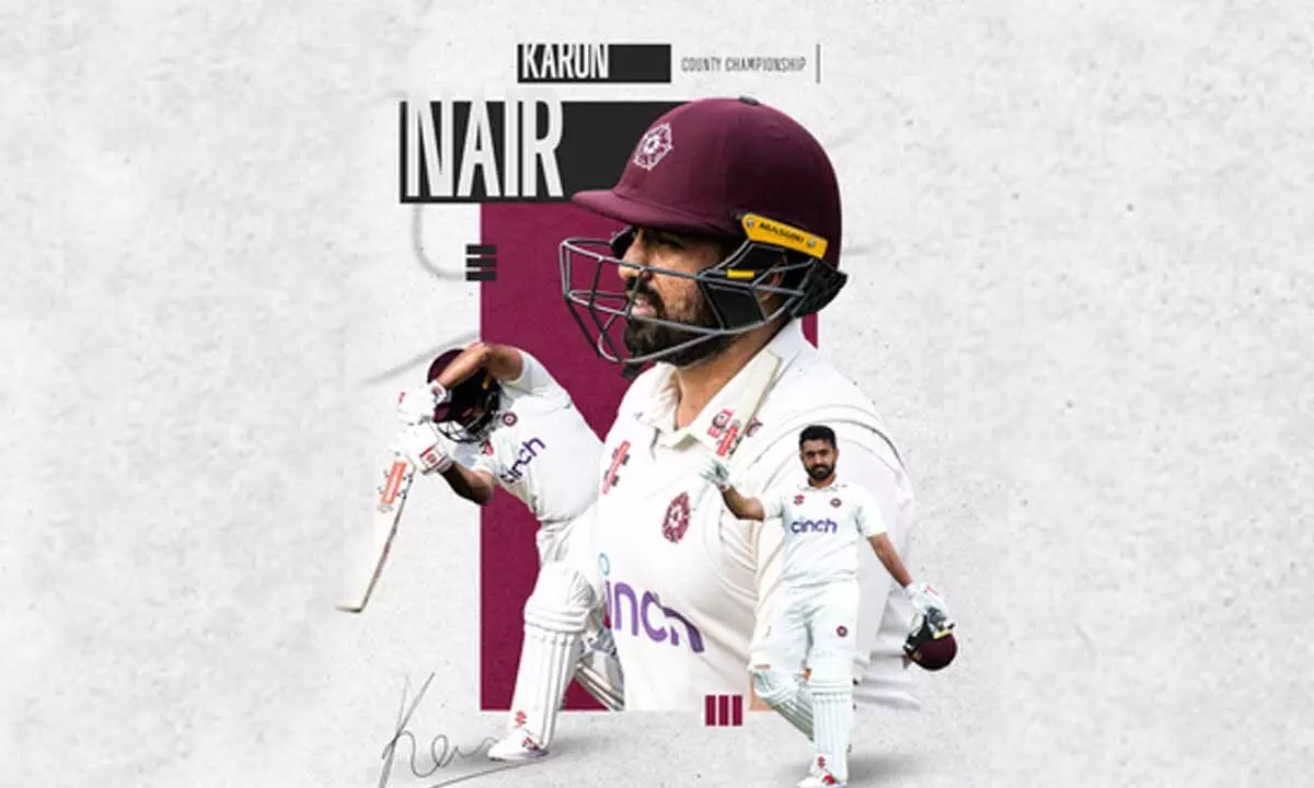 Northamptonshire secure services of Karun Nair for April County season