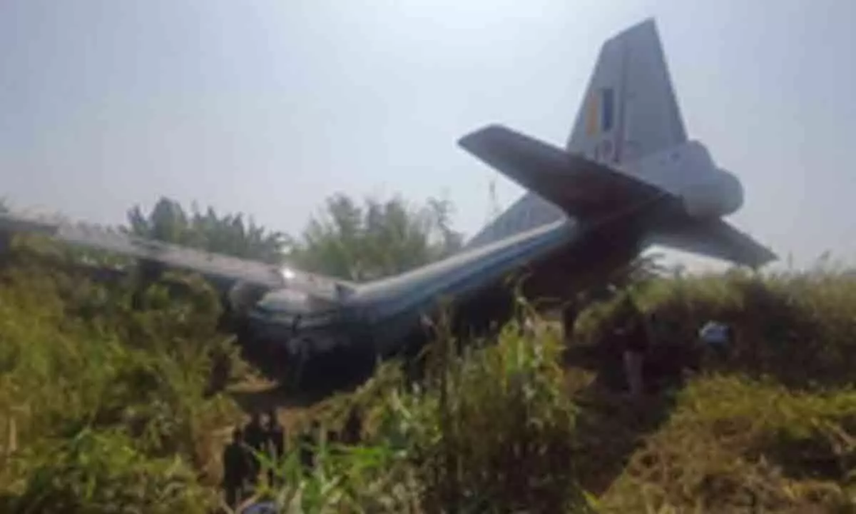 Myanmar military aircraft overshoots runway in Mizoram, 8 crew injured, flight operations suspended