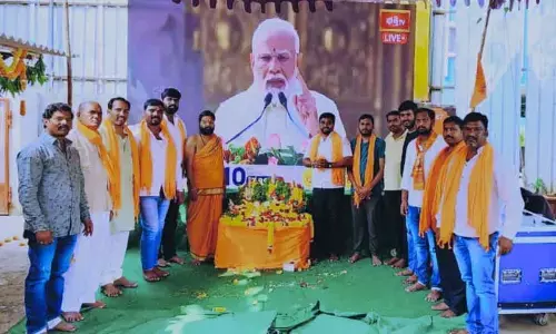 Sri Veerabhadra Shiva Ramanjaneya Swamy temple celebrates dedication of Ram idol in Attapur