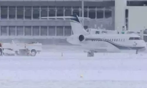 South Korea: Nearly 350 flights at Jeju airport canceled due to snow, winds