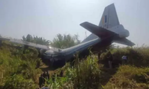 Myanmar military aircraft overshoots runway in Mizoram, 8 crew injured, flight operations suspended