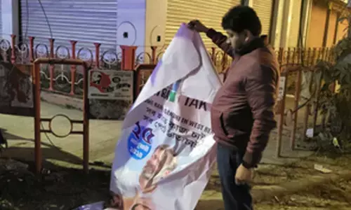 48 hrs before Rahul Gandhi’s entry, Nyay Yatra’s flexes destroyed in Bengal; TMC accused