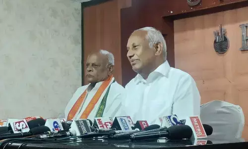 Former Union Minister Chinta Mohan speaking to media in Visakhapatnam on Tuesday