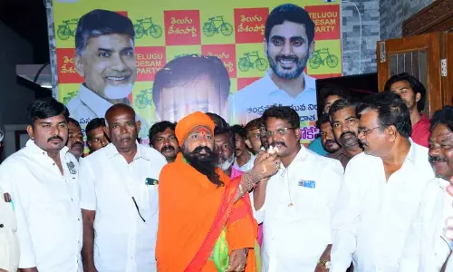 Nara Lokesh birthday celebrations held under auspices of Perumandla Jeevananda Reddy