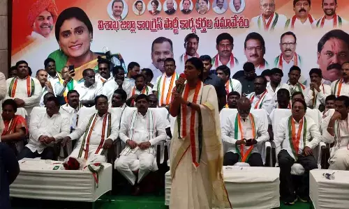 YSRCP is nursing a discreet alliance with BJP’, states Sharmila