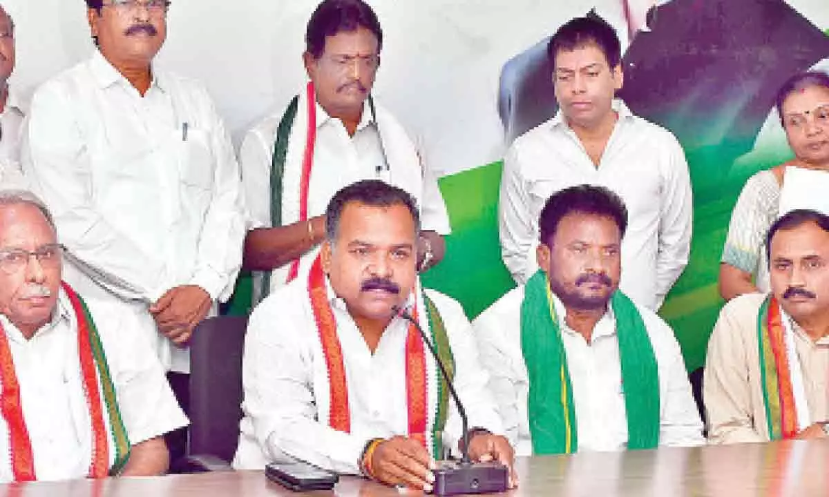 Vijayawada: Congress will form govt in AP says Manickam Tagore