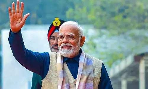 My govt has walked on path shown by Karpoori Thakur: PM