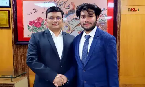 KLH  Student Receives TiHAN IIT Research Grant & Technical Support from Microsoft for His Startup