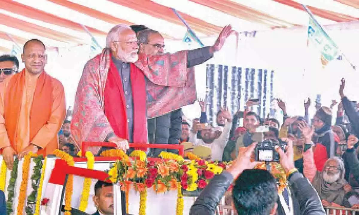 Don’t need to sound poll bugle, people do it for me: Modi