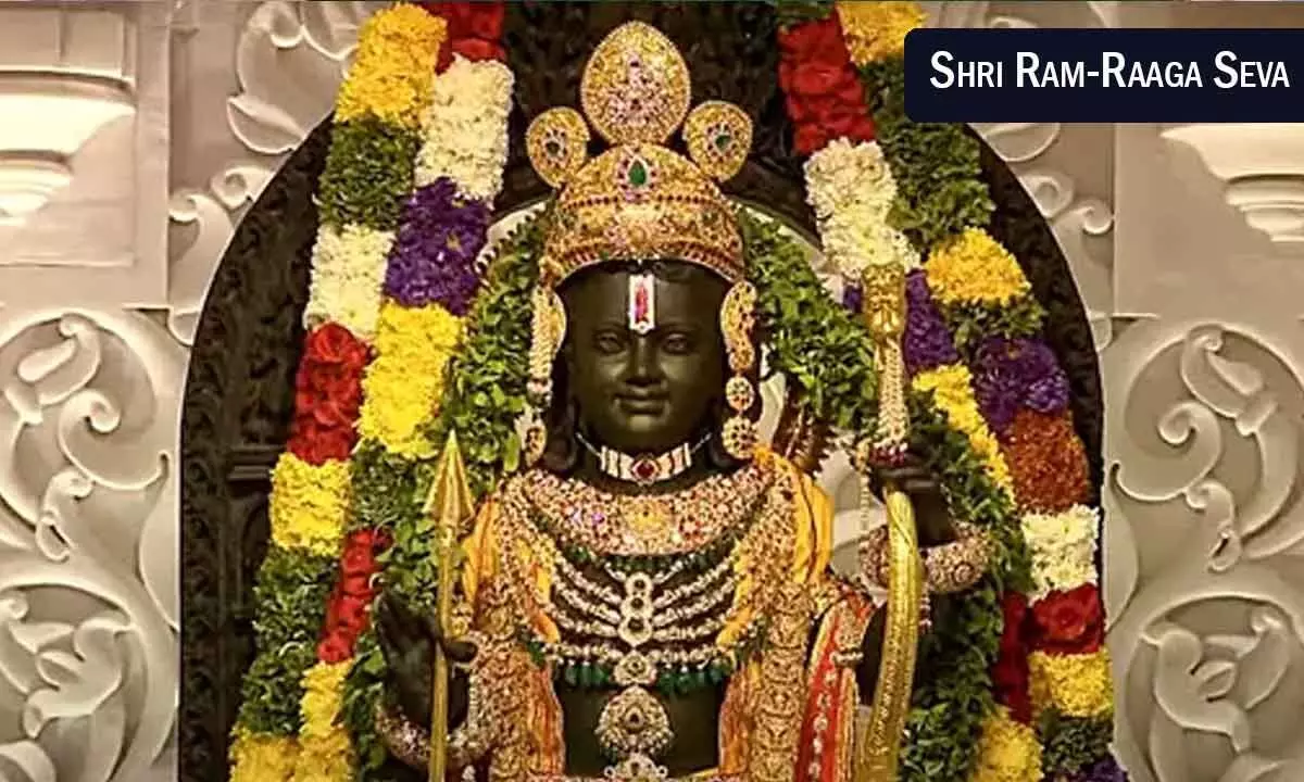 Raaga Seva will be organised at Ram Janmabhoomi temple today