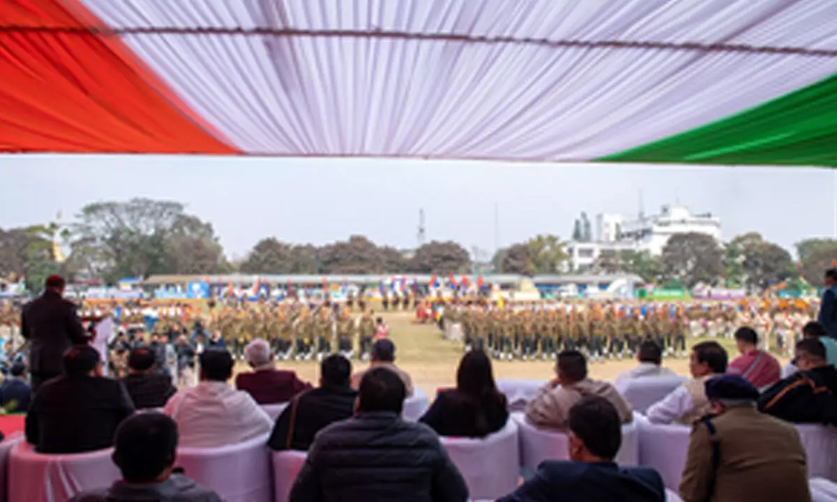 Amidst boycott calls, Manipur celebrate R-Day in subdued manner