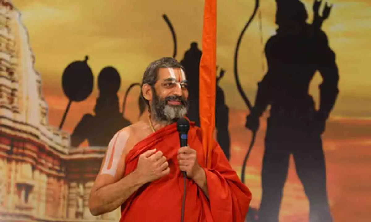 Sri Rama showed path to practice to be a good human being: Tridandi Chinajiyar Swami