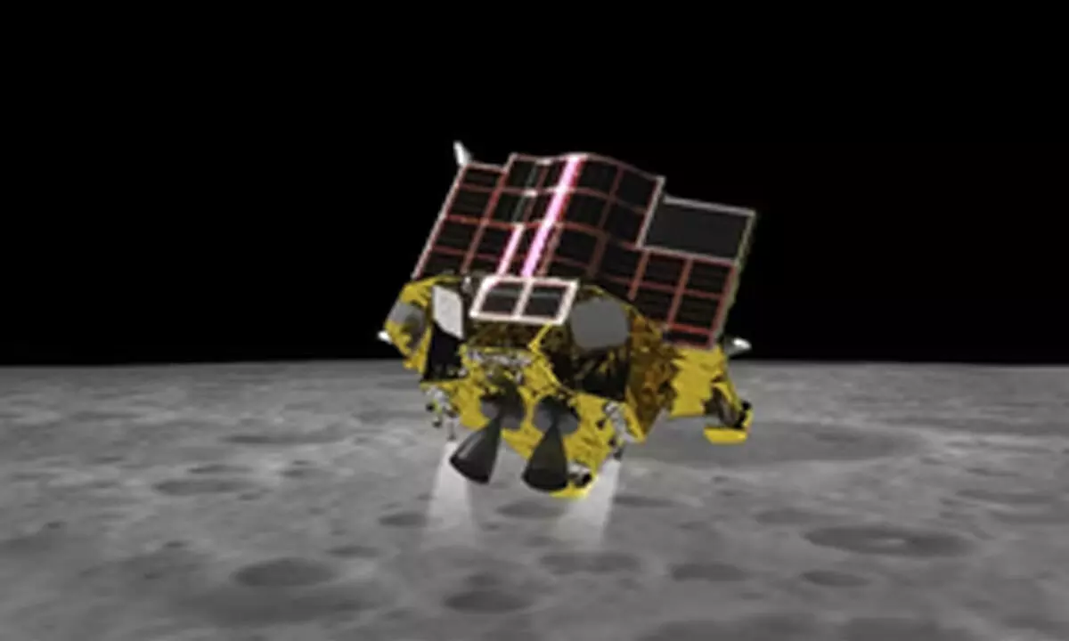 NASA spacecraft spots Japans Moon lander on lunar surface