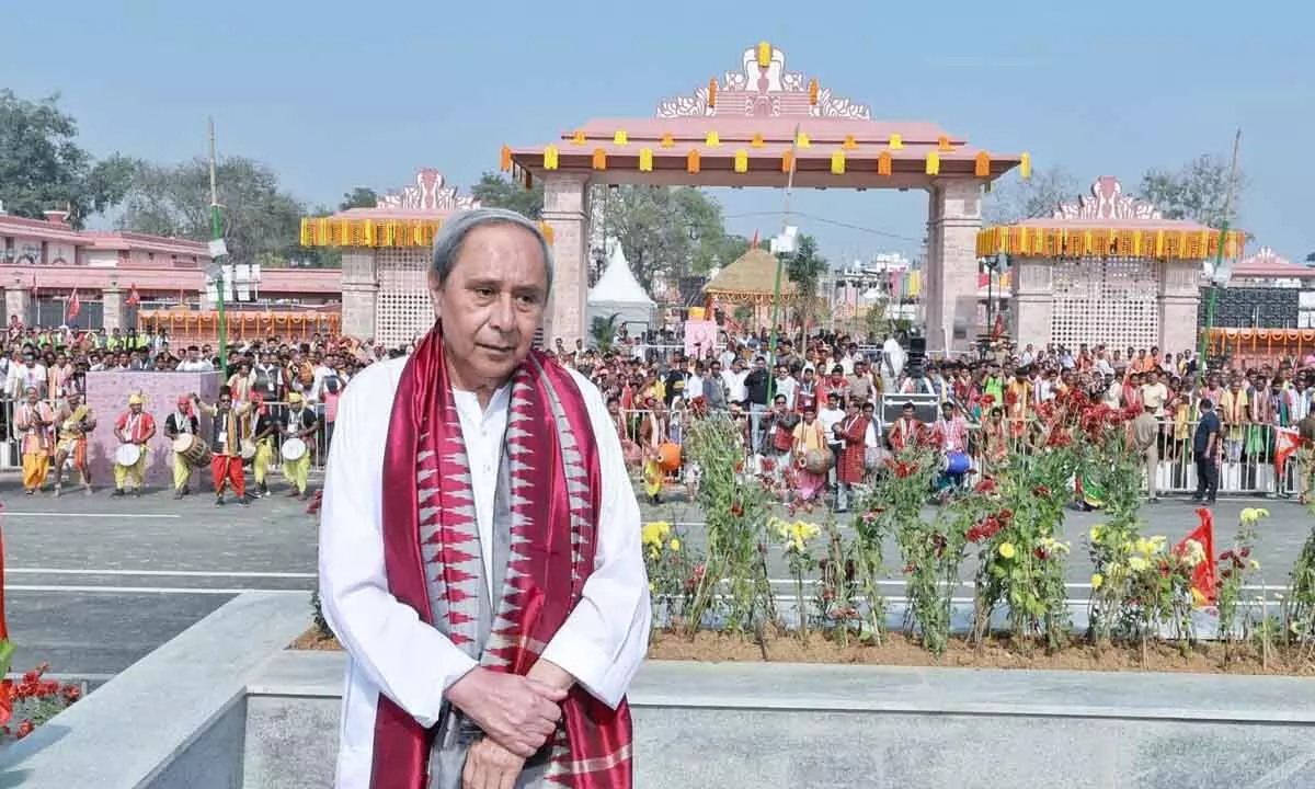Naveen inaugurates renovated Samaleswari temple