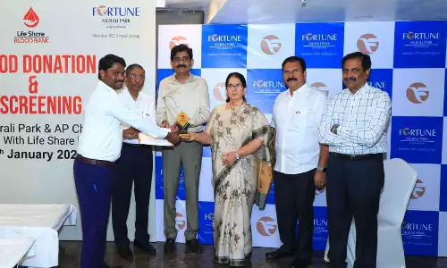 Vijayawada: Blood donation camp organised on R-Day