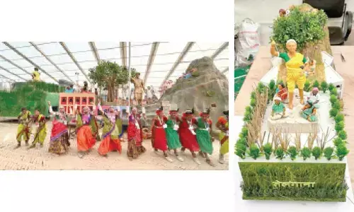 TS tableau showcases tribal freedom struggle at R-Day parade in Delhi