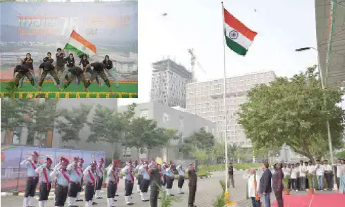 SRM-AP celebrates 75th Republic Day