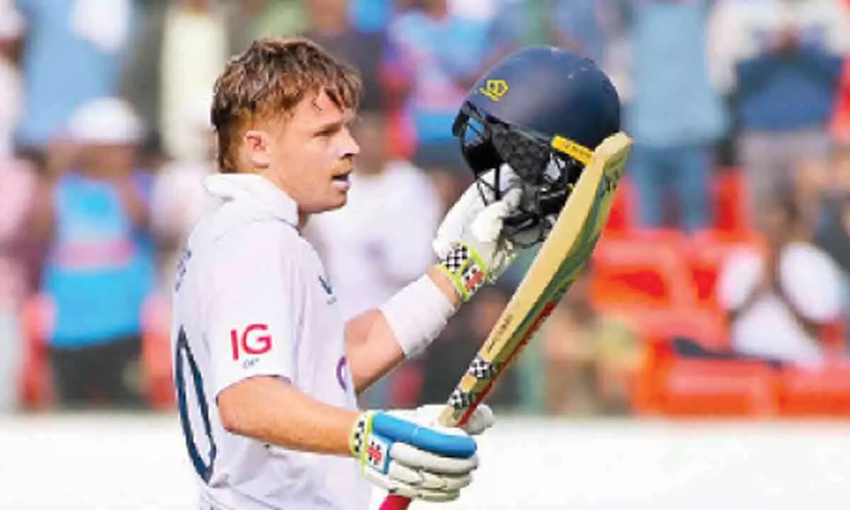 Popes 148 rescues England, gives 126-run lead over India