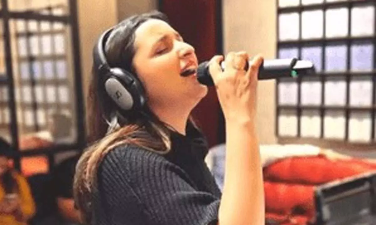Parineeti teases fans with the practice session for her first live performance